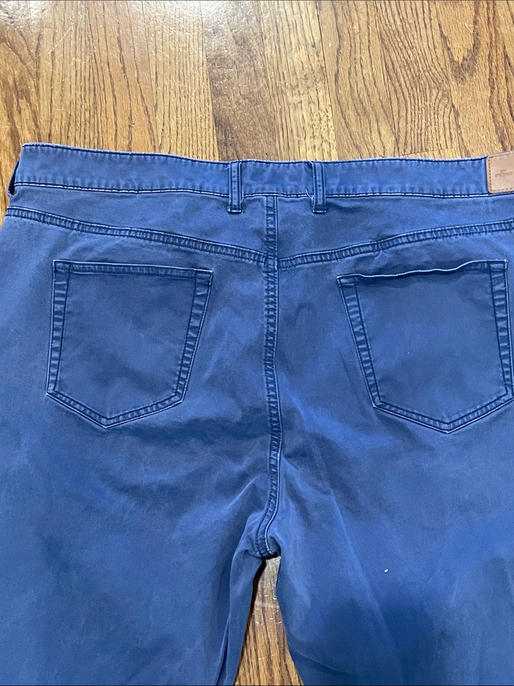 Peter Millar Navy Straight-Leg Jeans - Picture 6 of 7